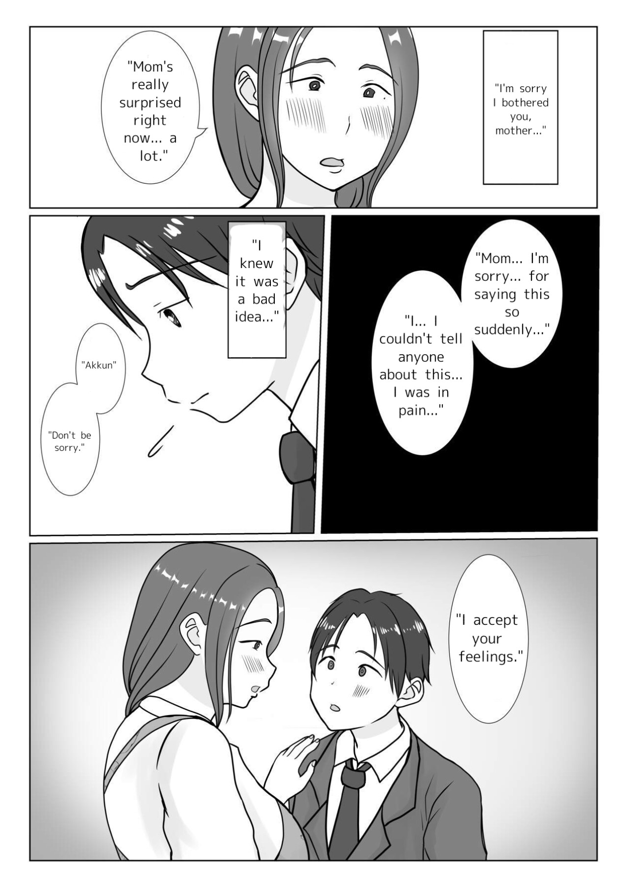 Hentai Manga Comic-I'm madly in love with my mom. 1-Read-12